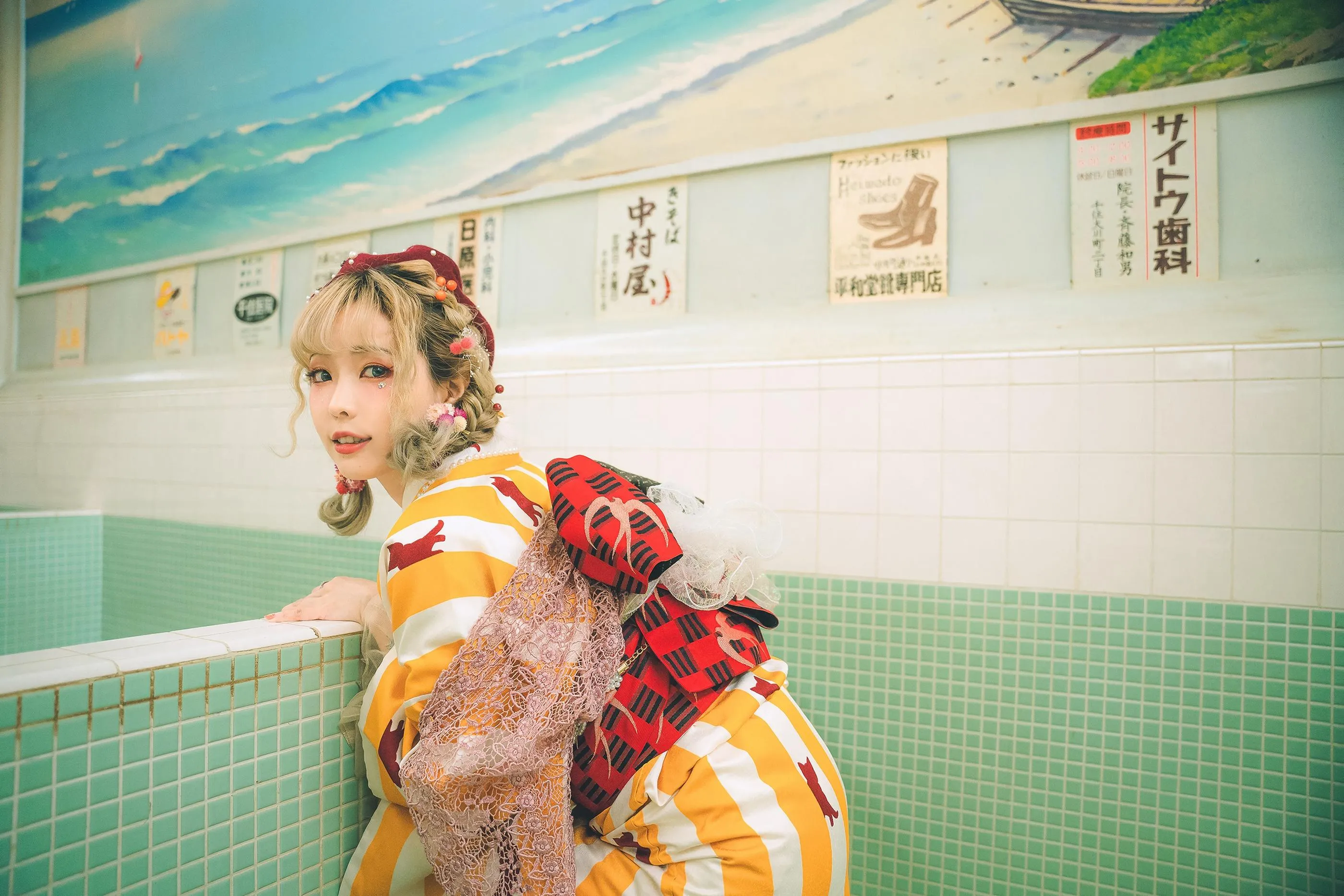 ElyEE子 – NO.90 [2020 Ely Collection] Digital photo set 10套-6 Retro Kimono II [62P]插图6